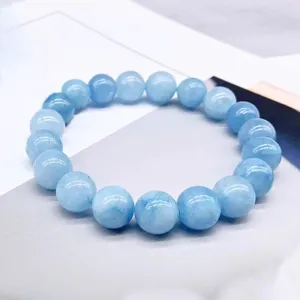 Aquamarine Clouds Bracelet