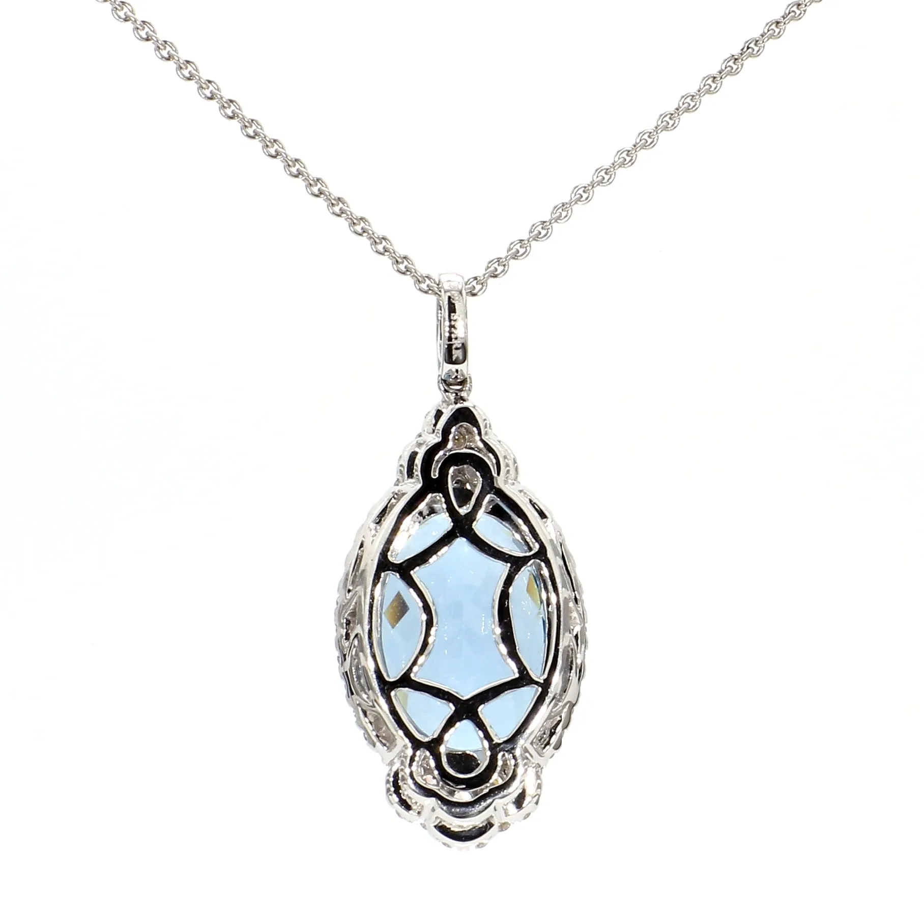 Aquamarine Gemstone Necklace