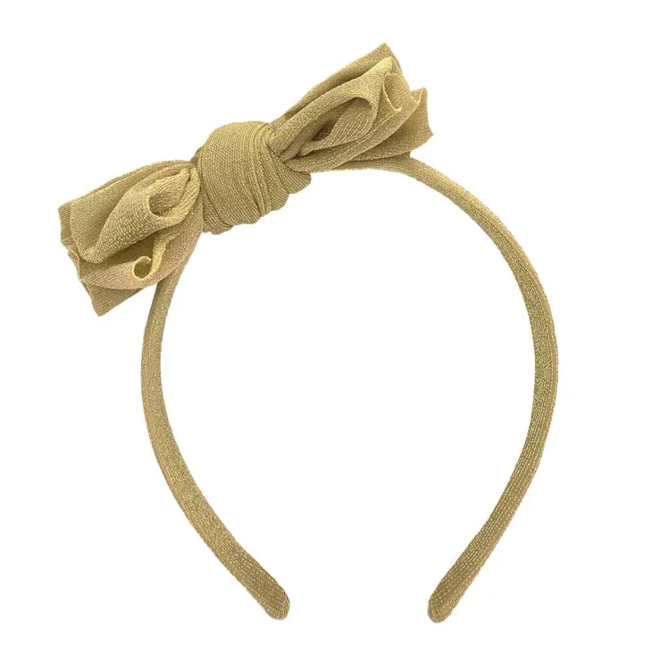 Baby Bling Metallic Gold FAB Hard Headband