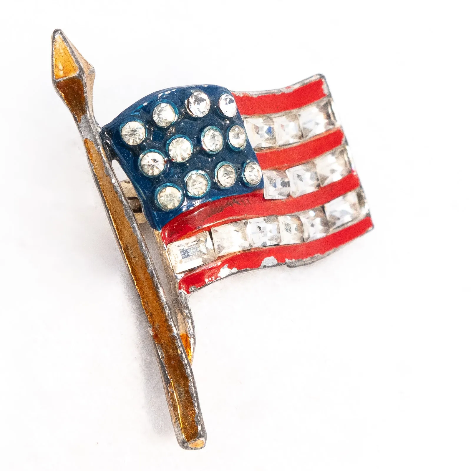 Calvaire Flag Brooch