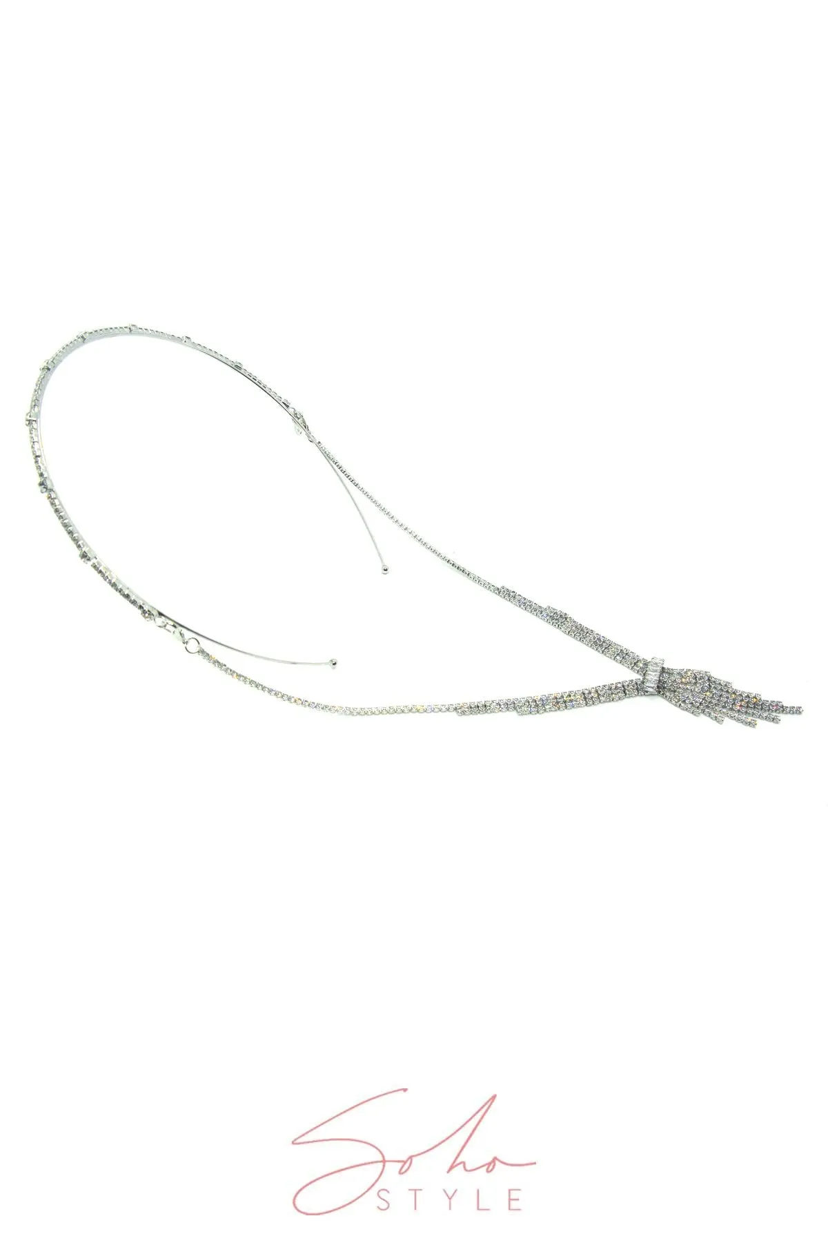 CRYSTAL BACK-LINE HEADBAND