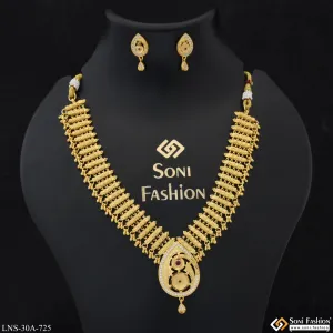 Dazzling Design Unique Design Gold Plated Necklace Set for Women - Style A725