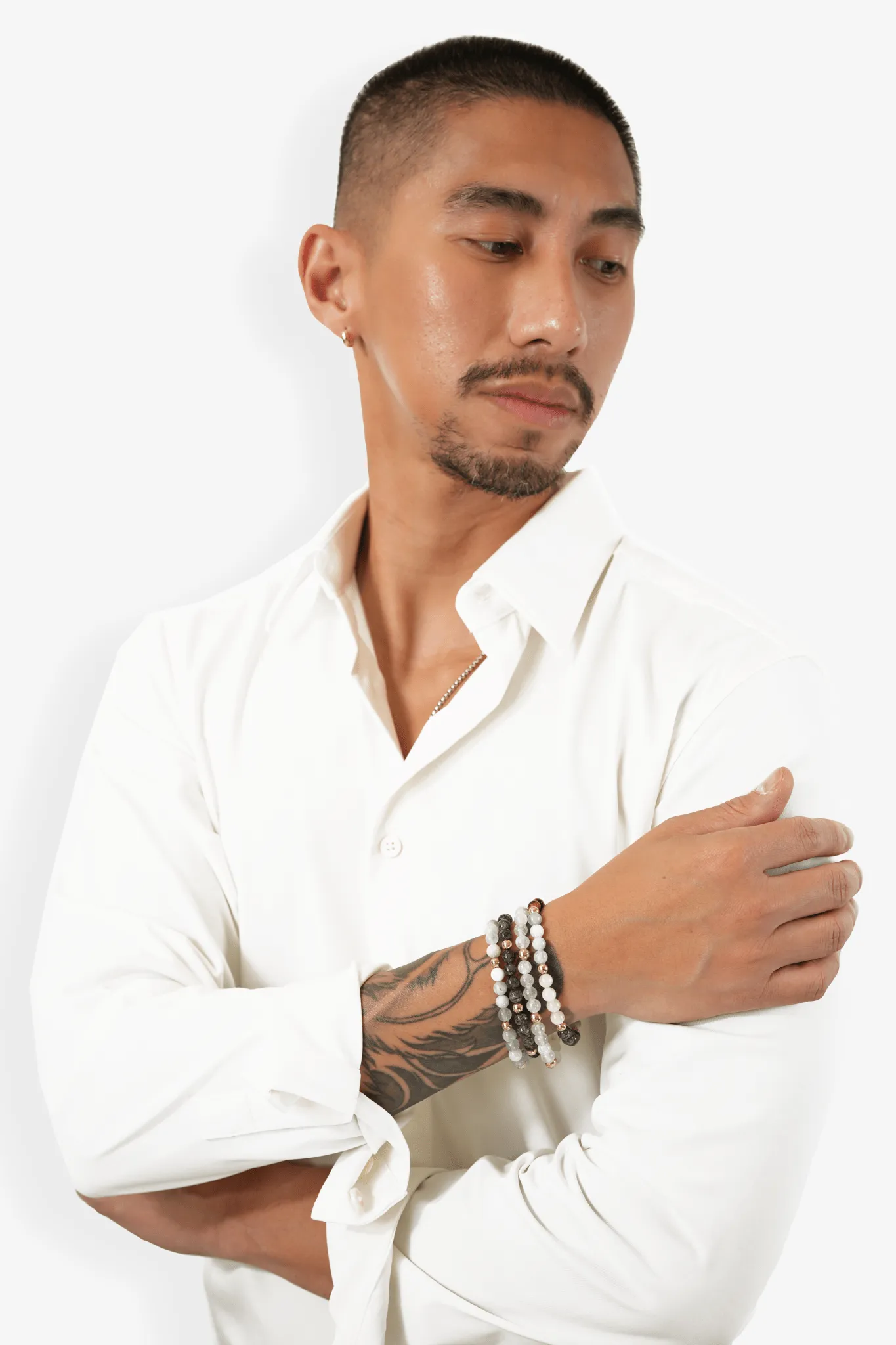 Elevated Everything Bracelet with REAL Gold Beads