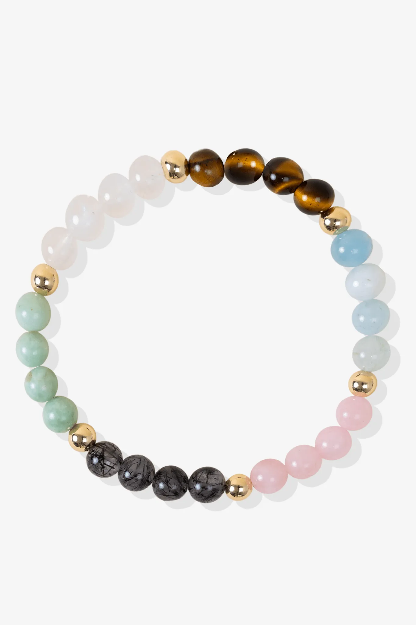 Elevated Everything Bracelet with REAL Gold Beads
