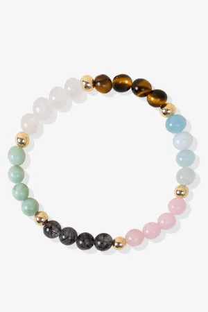 Elevated Everything Bracelet with REAL Gold Beads