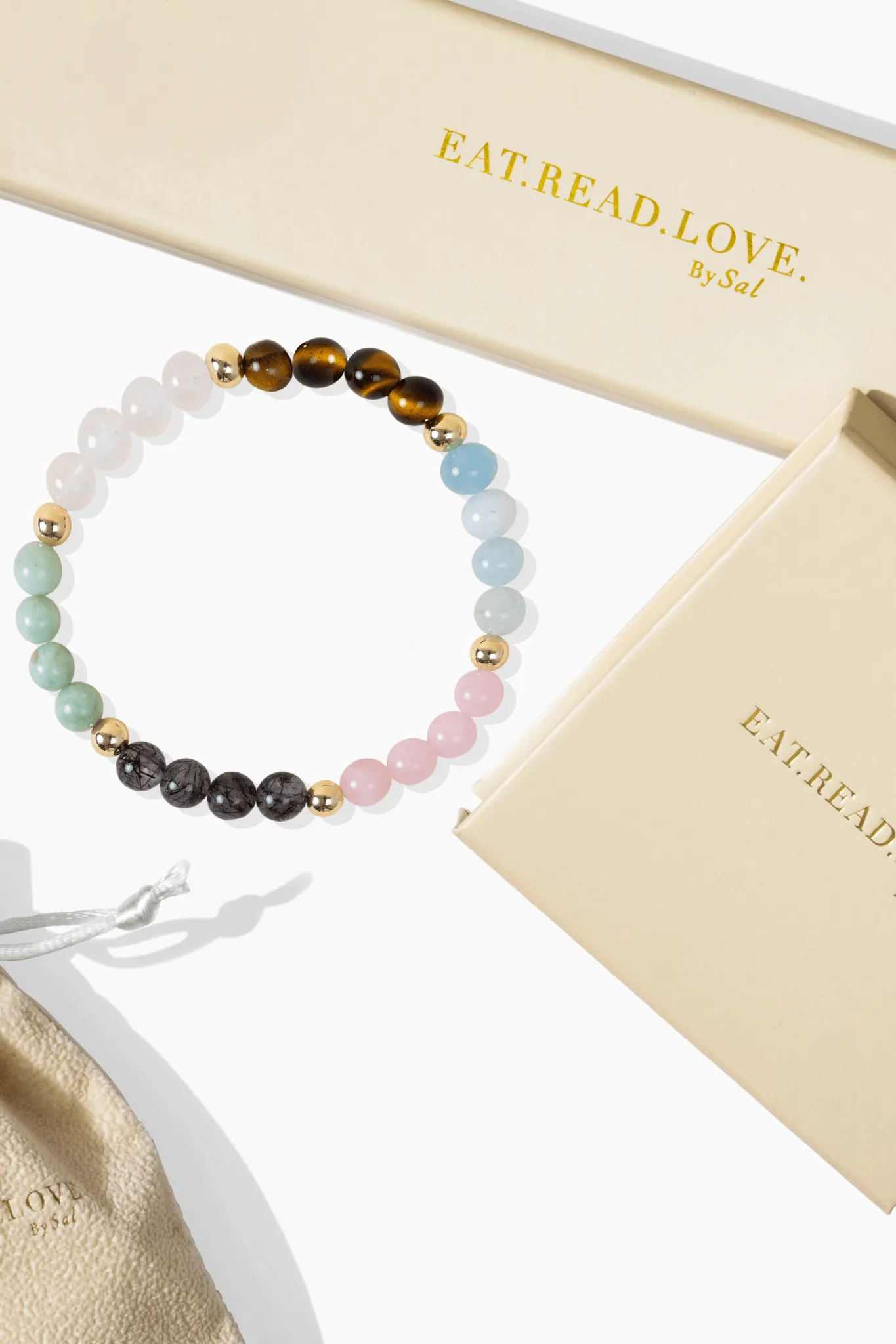 Elevated Everything Bracelet with REAL Gold Beads