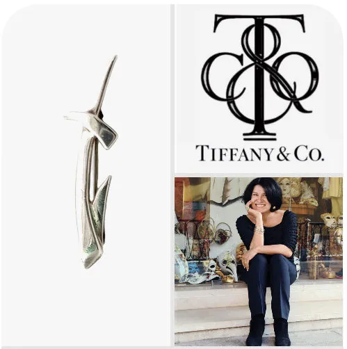 Estate Paloma Piccaso Tiffany & Co Silver Brooch 14244