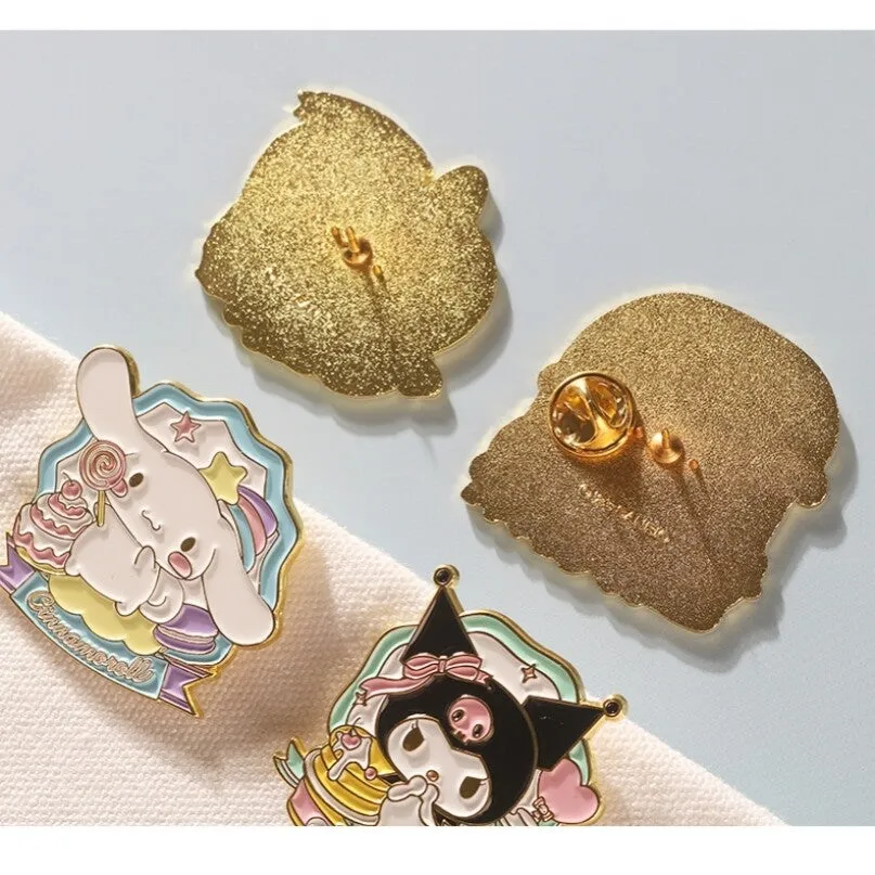 Kawaii Cute Sanrio Metal Badge Brooch