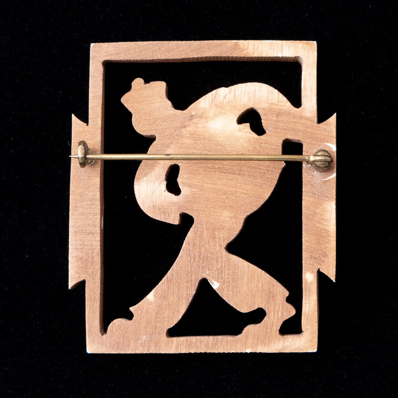Sailor with Accordion Brooch
