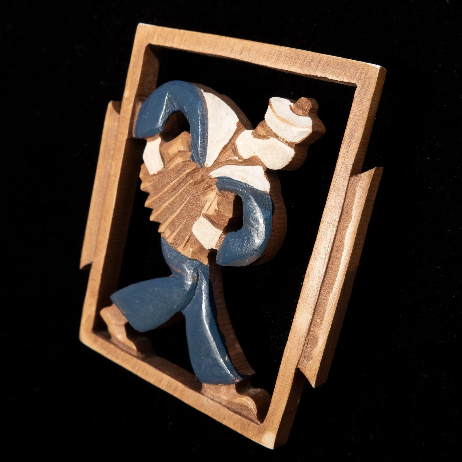 Sailor with Accordion Brooch