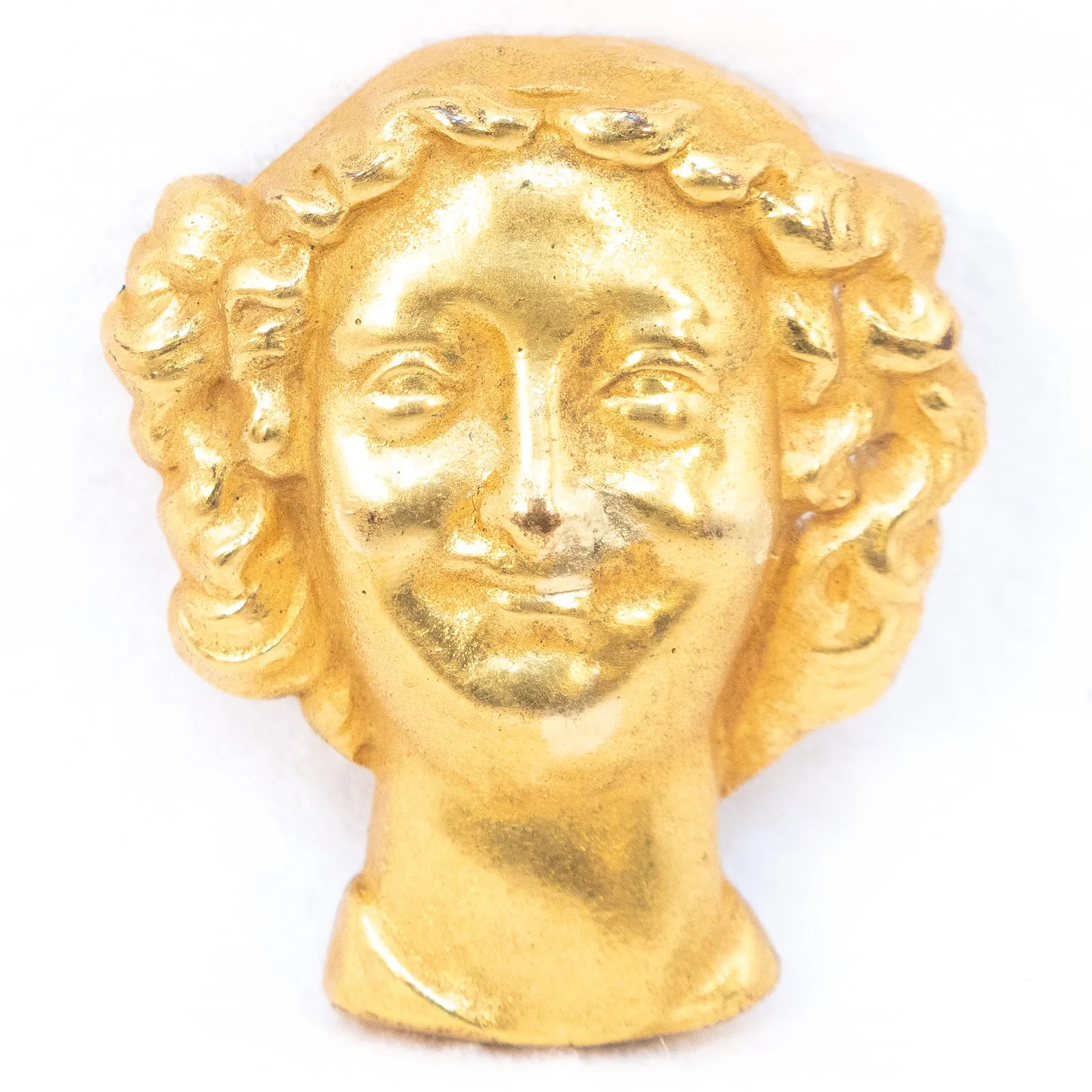 Smiling Woman Brooch by Arthus Bertrand Paris