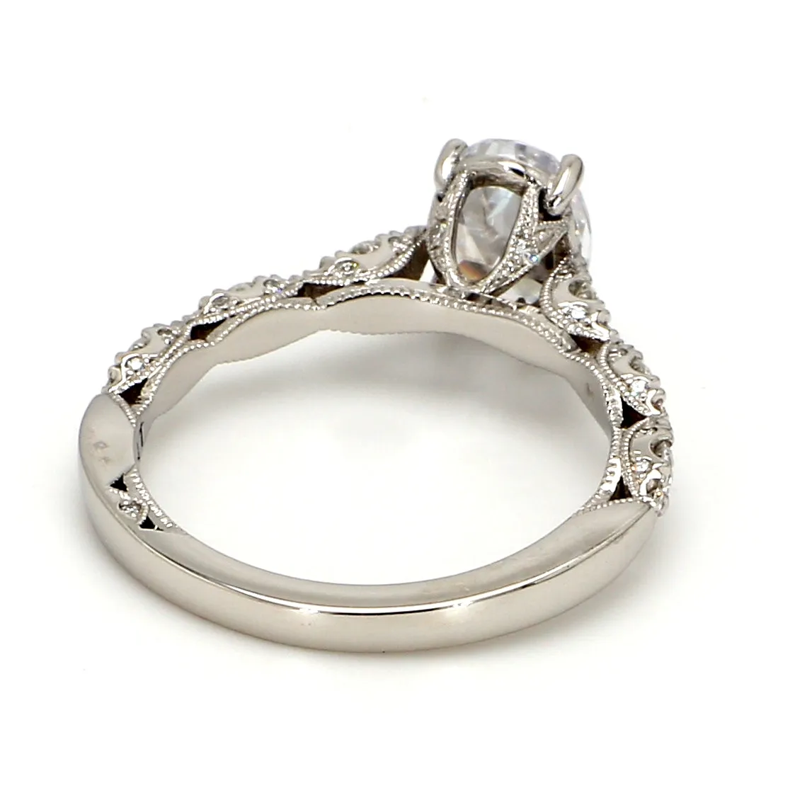 Tacori Petite Crescent Oval Solitaire